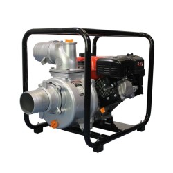 Бензинова моторна помпа за получиста вода Bisonte BTA-MP100, 9.0 к.с., 4"